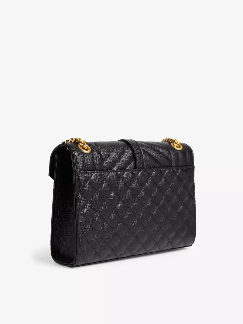 The Envelope Quilted Leather Shoulder Bag