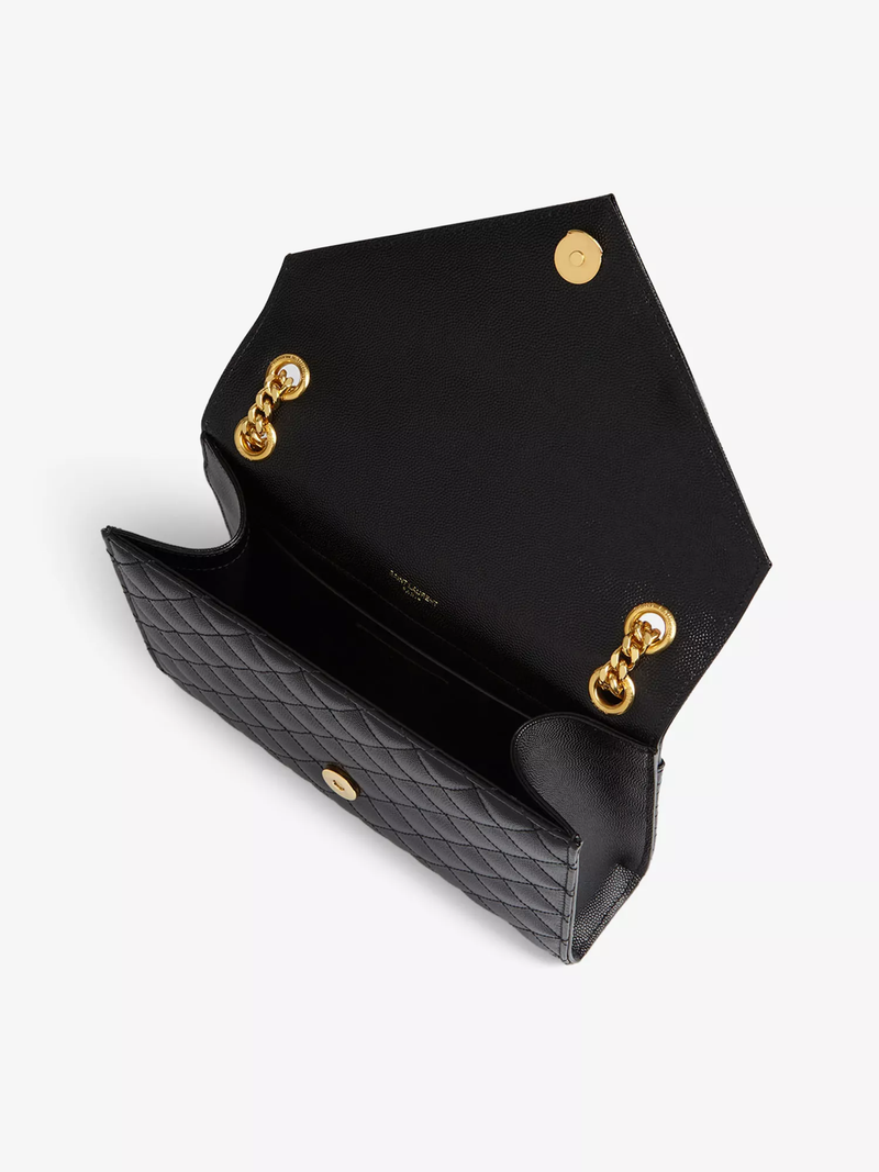 The Envelope Quilted Leather Shoulder Bag