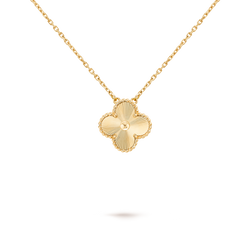 Vintage Alhambra Necklace in Luxury Gold Design