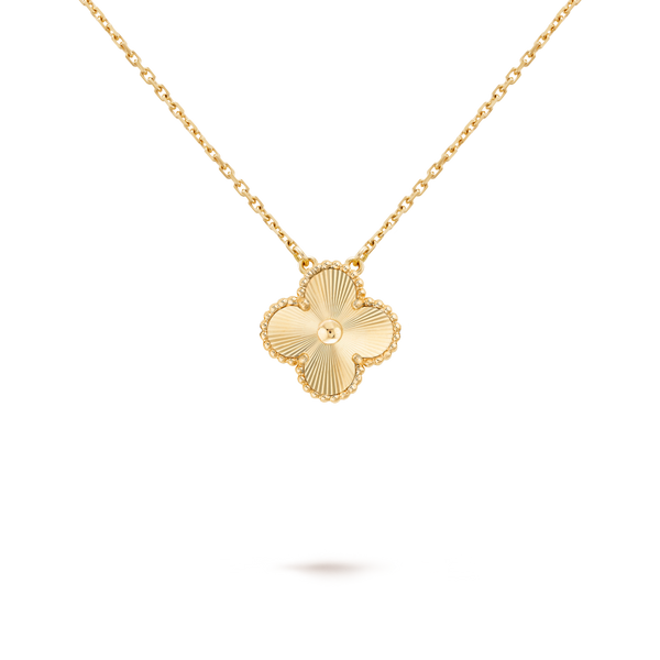 Vintage Alhambra Necklace in Luxury Gold Design