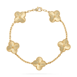 Vintage Alhambra Bracelet, 5 Charms