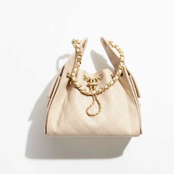 -Coco 25 Small Handbag Beige (TRENDY)