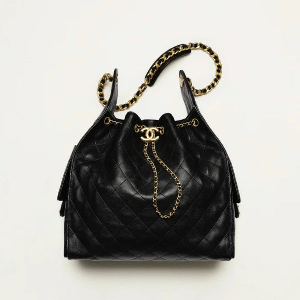-Coco 25 Medium Handbag Black (TRENDY)