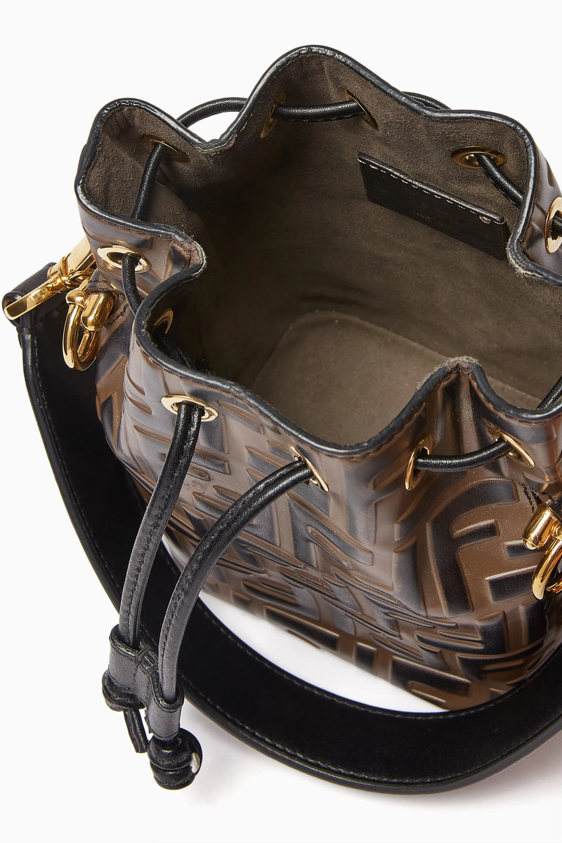 Mini Mon Tresor Bag in Leather