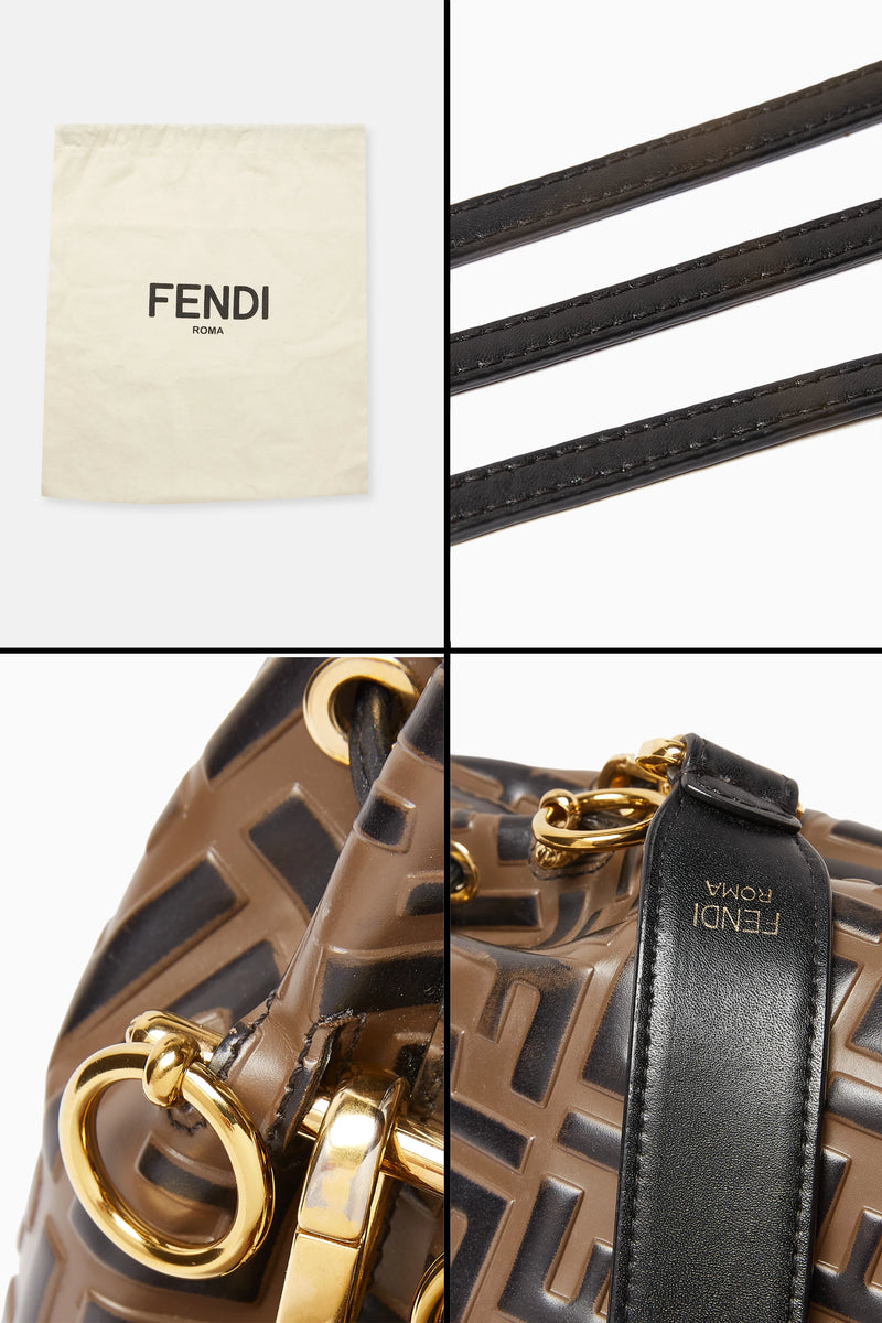 Mini Mon Tresor Bag in Leather