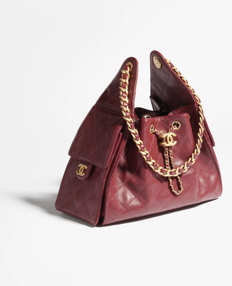-Coco 25 Small Handbag Burgundy (TRENDY)
