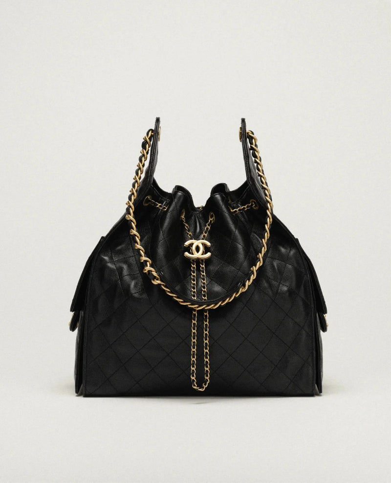-Coco 25 Medium Handbag Black (TRENDY)
