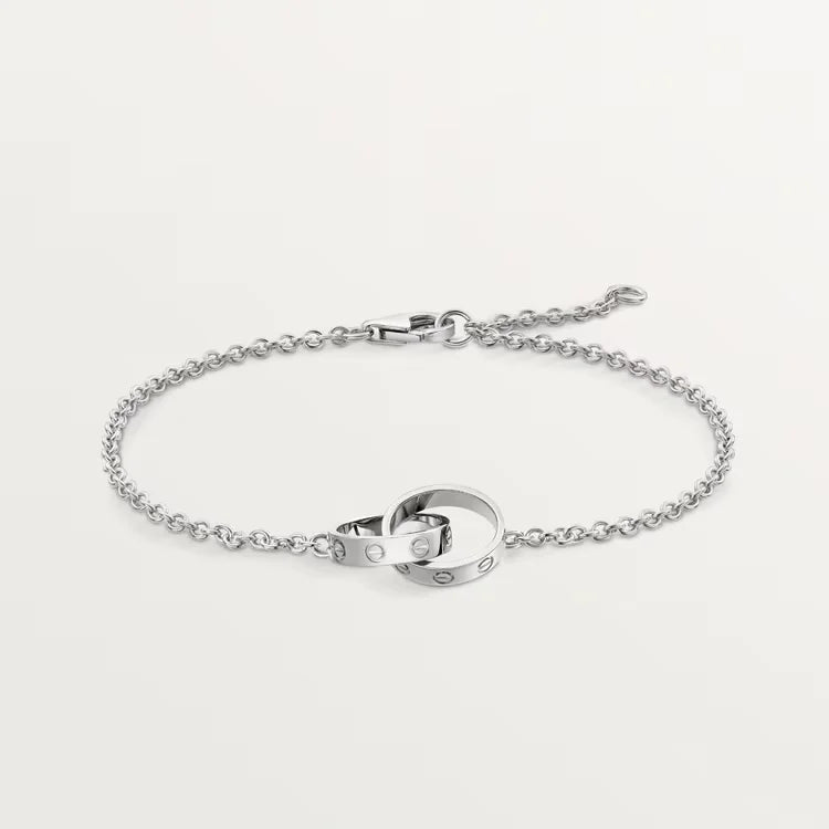 Bracelet from the LOVE collection, on a chain
