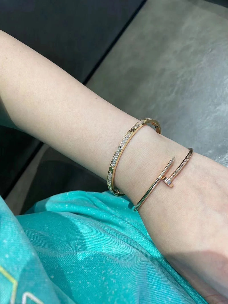 LOVE collection paved bracelet