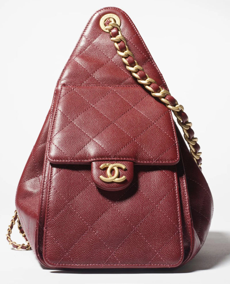 -Coco 25 Small Handbag Burgundy (TRENDY)